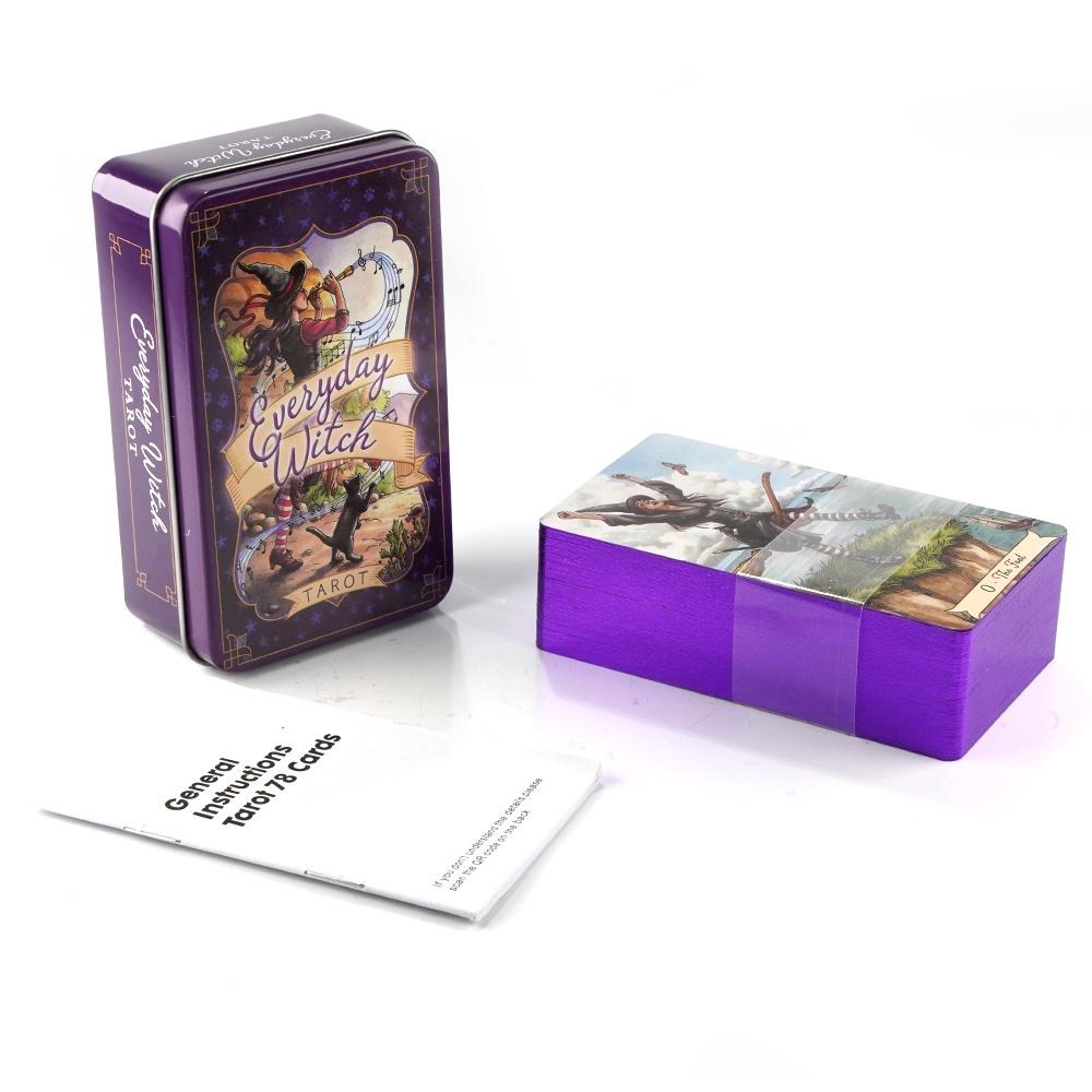 Tarot Deck With Guidebook - 10.3*6cm setiap hari penyihir Tarot dalam