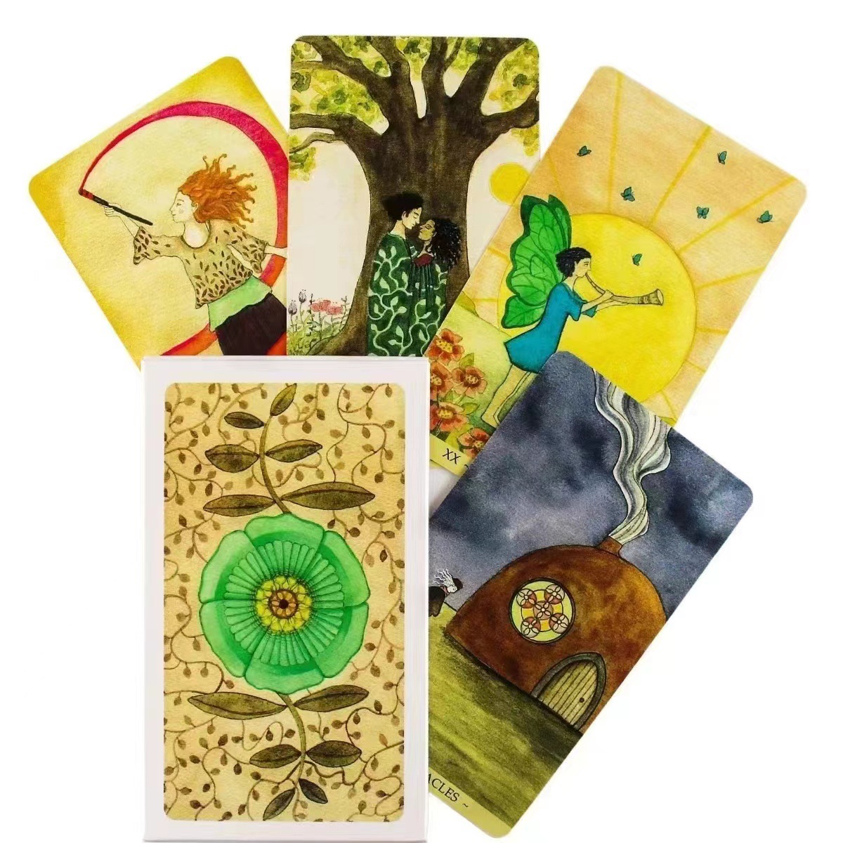 Tarot Deck With Guidebook - Kartu Tarot Asli Tahan Lama Mara