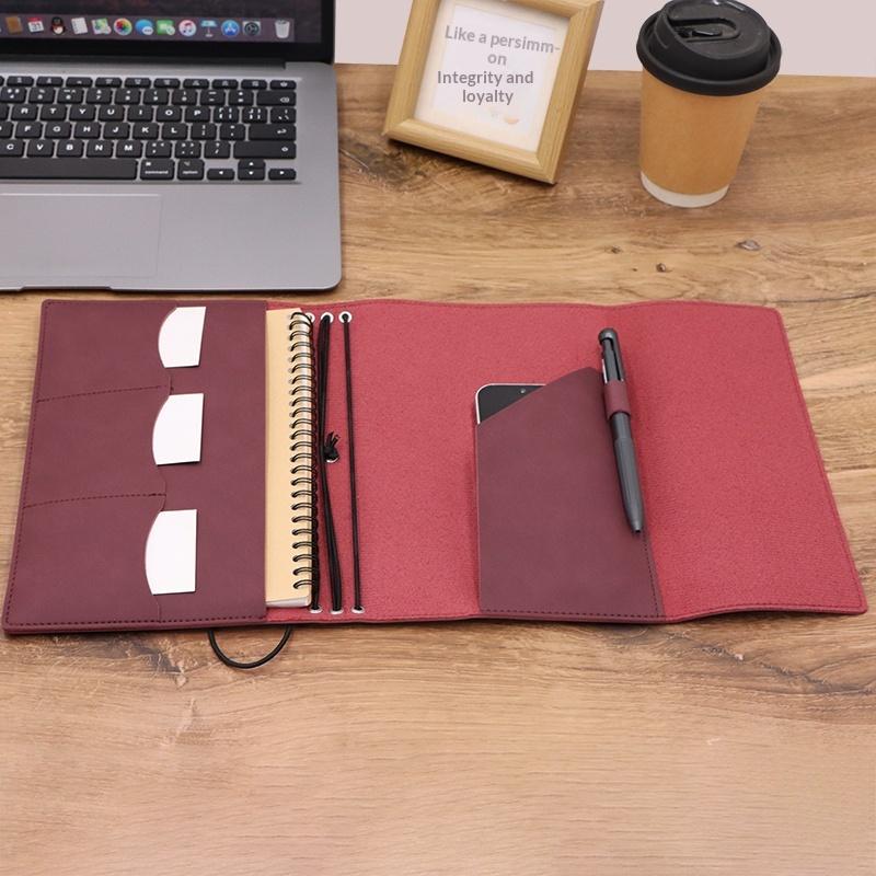 Buku Catatan Isi Ulang Baru, O - Vintage Leather Journal Notebook ulasan dan harga