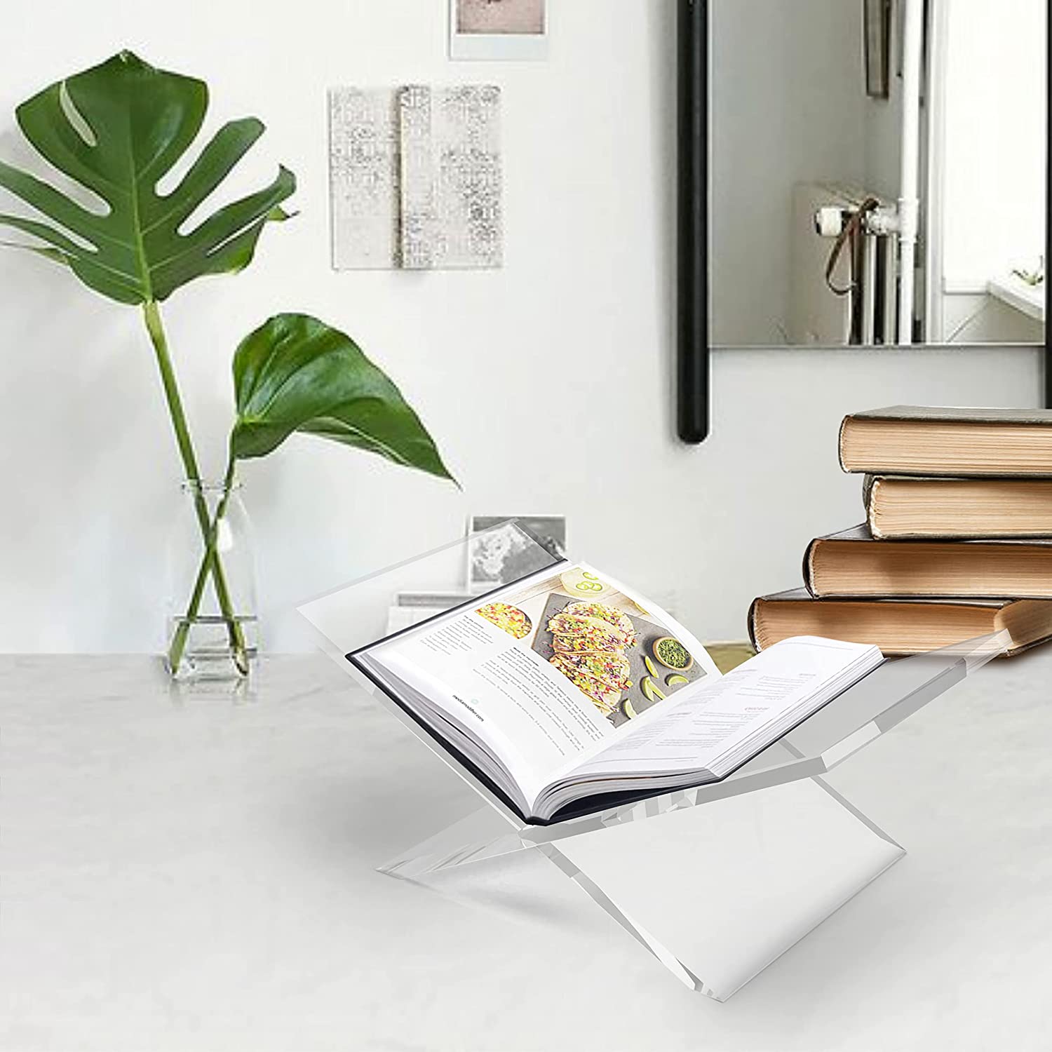 Penyangga Buku Akrilik Transpa - Clear Acrylic Book Stand Holder ulasan dan harga