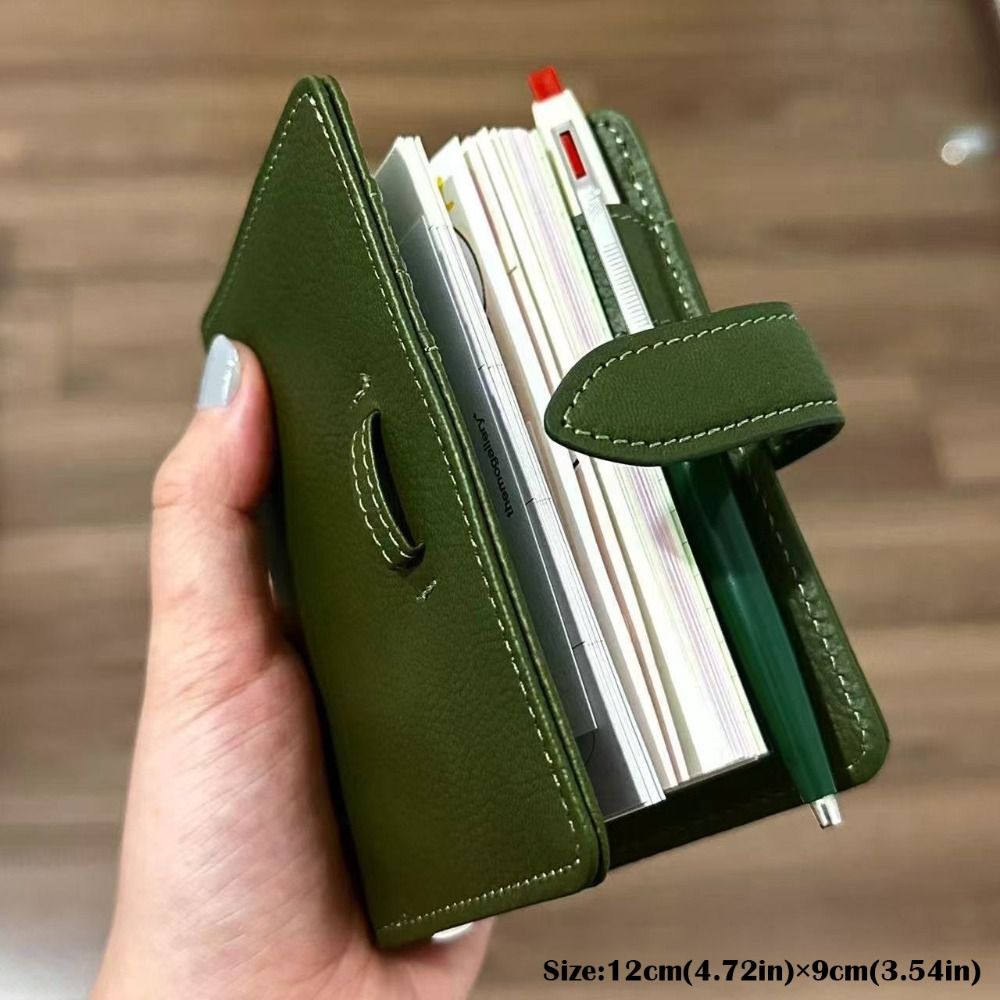 Buku Catatan Kulit Hijau M5 Ba - Vintage Leather Journal Notebook ulasan dan harga