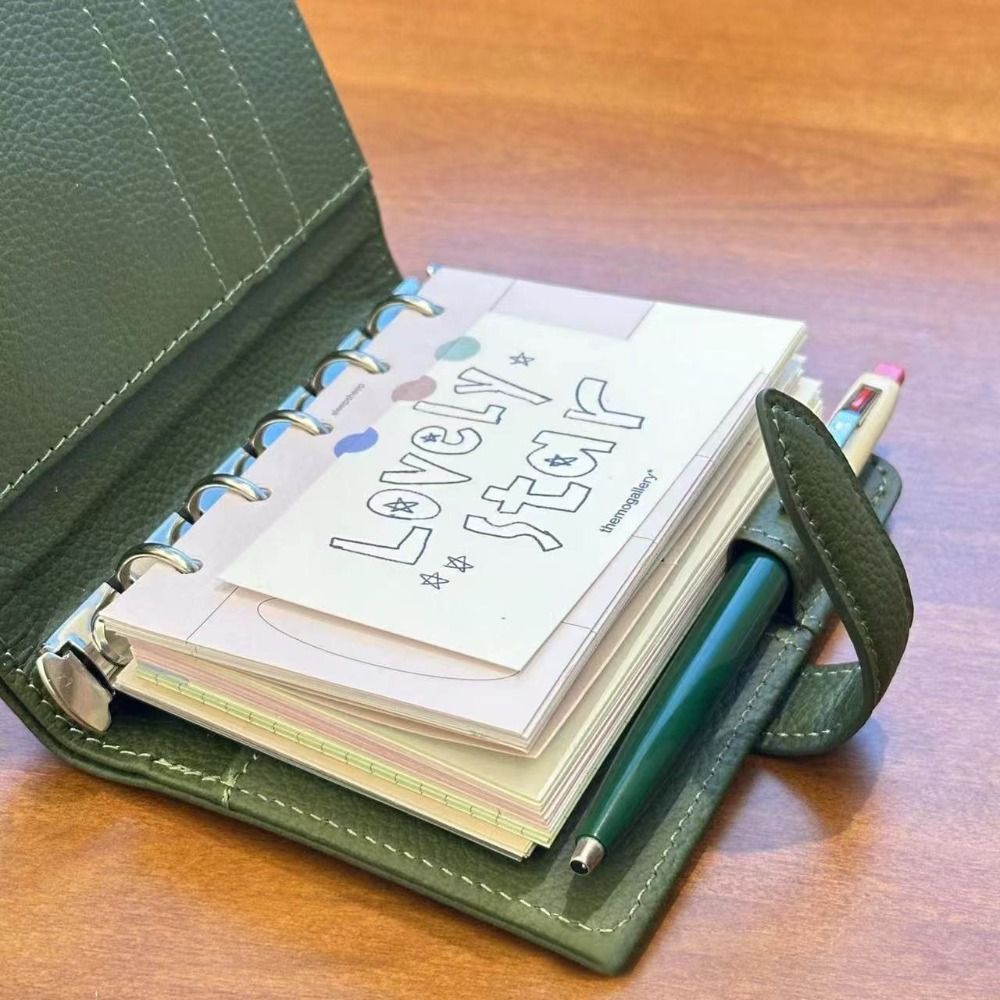 Buku Catatan Kulit Hijau M5 Ba - Vintage Leather Journal Notebook ulasan dan harga