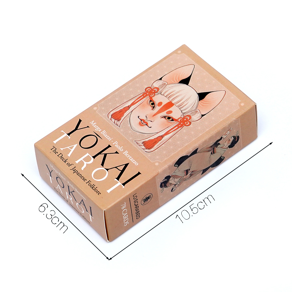 Yokai Tarot Deck 78 Pcs Kartu  - Tarot Deck With Guidebook ulasan dan harga