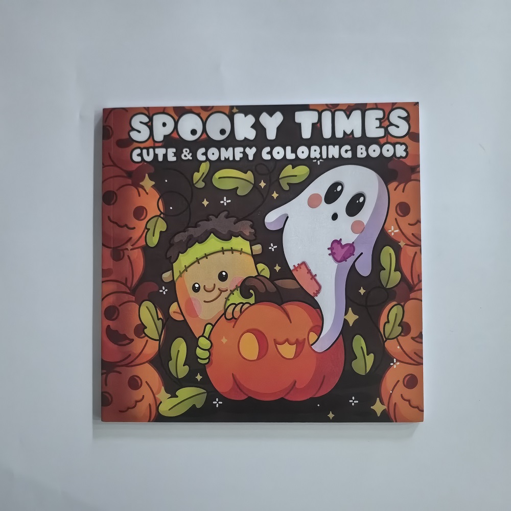 Buku Mewarnai Halloween untuk  - Adult Coloring Book Stress Relief ulasan dan harga