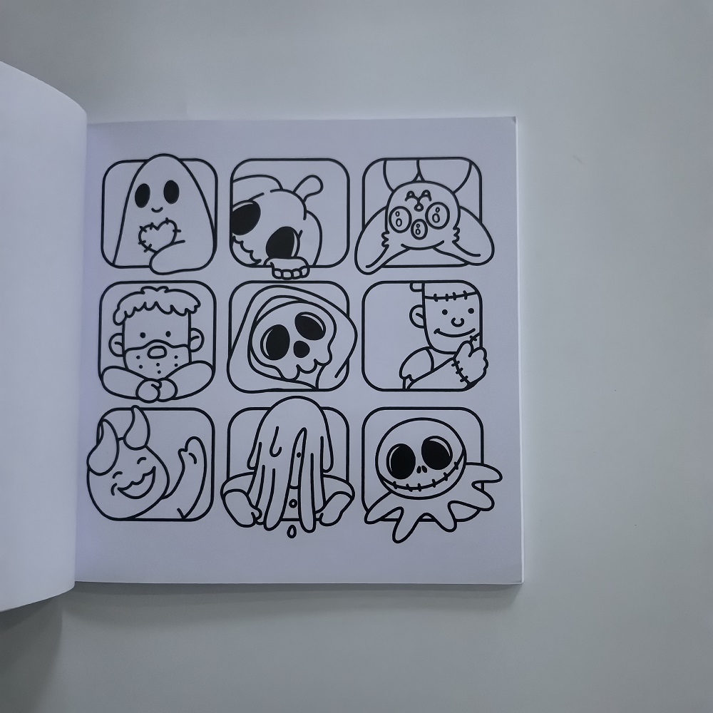 Buku Mewarnai Halloween untuk  - Adult Coloring Book Stress Relief ulasan dan harga