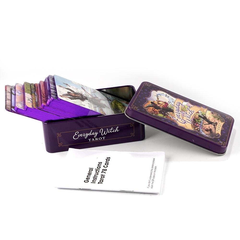 10.3*6cm setiap hari penyihir  - Tarot Deck With Guidebook ulasan dan harga