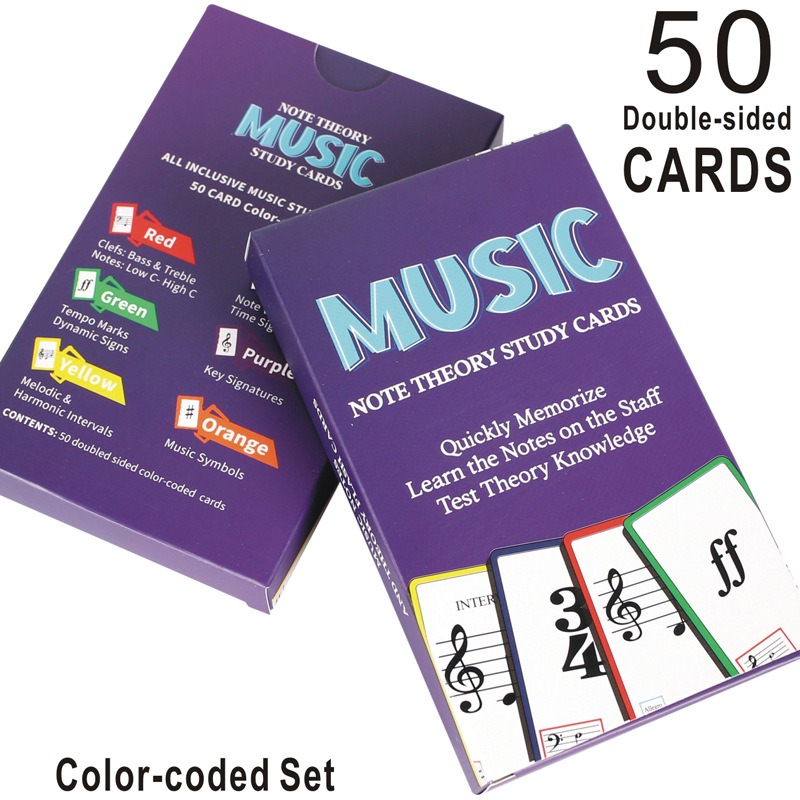 Kartu Flash Musik Bagan Akor G - Blank Sheet Music Notebook ulasan dan harga