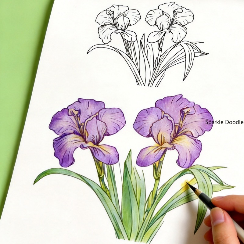 Buku Mewarnai Gambar Bunga unt - Adult Coloring Book Stress Relief ulasan dan harga