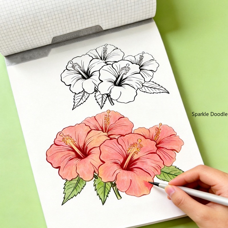 Buku Mewarnai Gambar Bunga unt - Adult Coloring Book Stress Relief ulasan dan harga